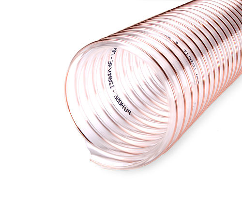PU 900 C ECO(钢丝加强的轻型而且柔软的PU伸缩软管；耐磨软管；耐冻软管；PU吸尘管；伸缩软管)